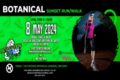 Botanical Sunset Run/Walk - 8 May 2024