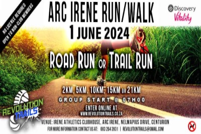 ARC Irene Run/Walk - 1 June 2024