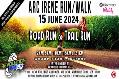 ARC Irene Run/Walk - 15 June 2024