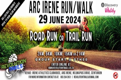 ARC Irene Run/Walk - 29 June 2024