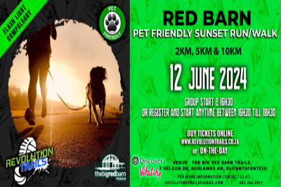 Barn Pet Friendly Sunset Run/Walk - 12 June 2024