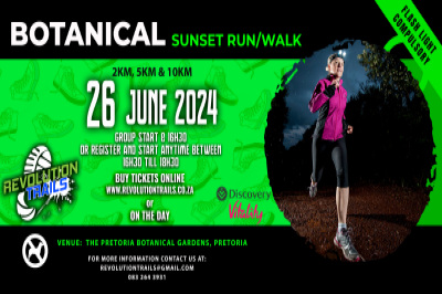 Botanical Sunset Run/Walk - 26 June 2024