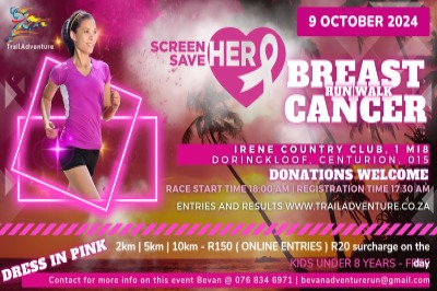 Breast Cancer Night Run@ Irene CC