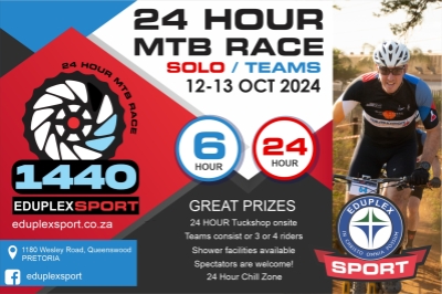 Eduplex 6 & 24 Hour MTB RACE / Night RUN