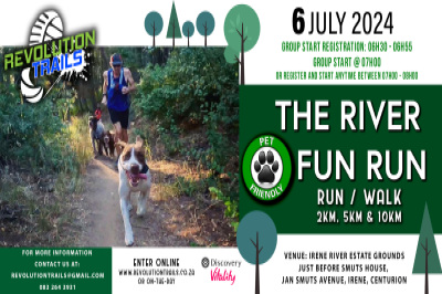 The River Fun Run/Walk - 6 July 2024 The River Fun Run/Walk - 6 July 2024