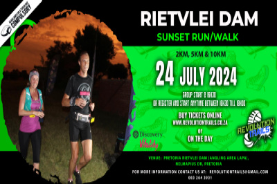 Rietvlei Dam Sunset Run/Walk - 24 July 2024