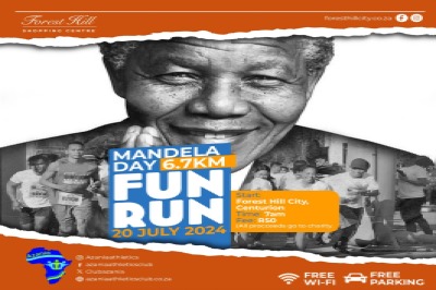 Azania-Foresthill City Mandela day 5KM Fun Run Azania-Foresthill City Mandela day 5KM Fun Run
