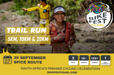 Bike Fest Paarl - Trail Run 29 September 2024