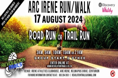 ARC Irene Run/Walk - 17 August 2024