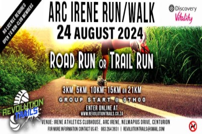 ARC Irene Run/Walk - 24 August 2024