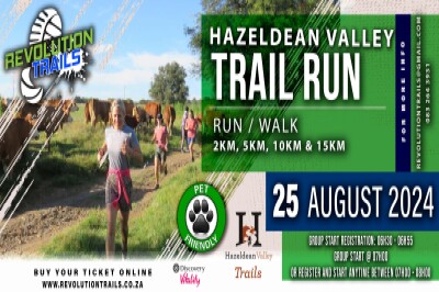 Hazeldean Valley Trail Run/Walk - 25 August 2024