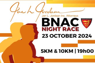 Jan L Jordaan BNAC 5 &10km Night Race