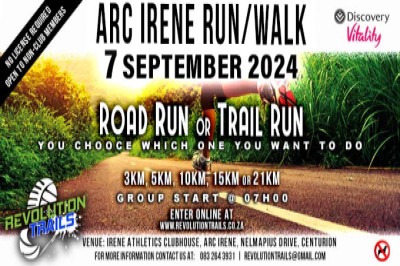 ARC Irene Run/Walk - 7 September 2024