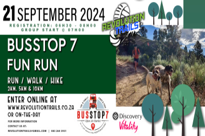 BusStop7 Fun Run/Walk - 21 September 2024