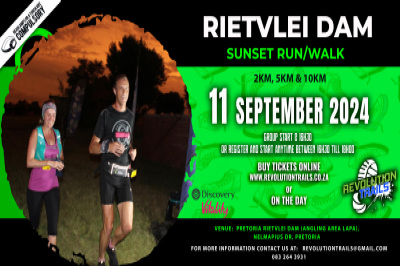 Rietvlei Dam Sunset Run/Walk - 11 September 2024