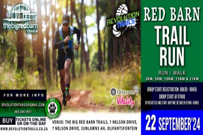 Red Barn Trial Run/Walk - 22 September 2024