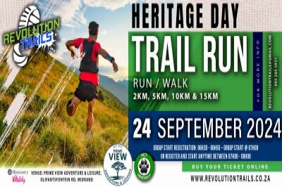 Heritage Day Trail Run/Walk - 24 September 2024