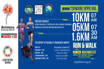 Tshwane Oppie Bol Road Race