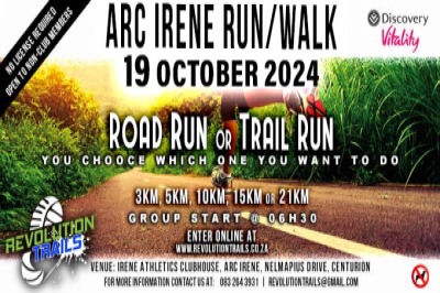 ARC Irene Run/Walk - 19 October 2024