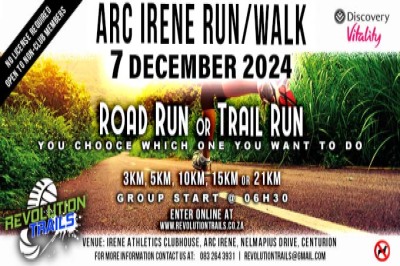 ARC Irene Run/Walk - 7 December 2024