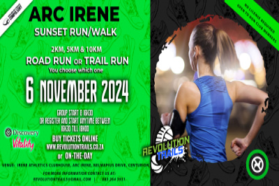 ARC Irene Sunset Run/Walk - 6 November 2024