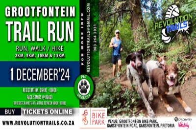 Grootfontein Trail Run/Walk - 1 Decemberr 2024