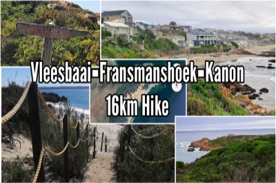 Vleesbaai▪︎Fransmanshoek▪︎Kanon 16km Hike Vleesbaai▪︎Fransmanshoek▪︎Kanon 16km Hike
