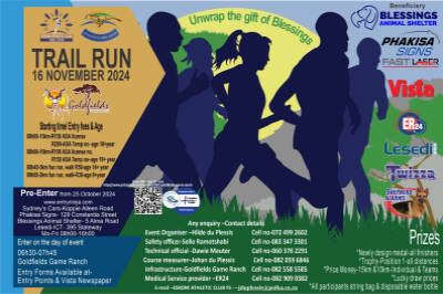 Goldfields game ranch trail run 15km10km 5km 2km Goldfields game ranch trail run 15km10km 5km 2km