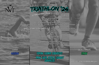 Natures Valley Trust Fun Triathlon 2024