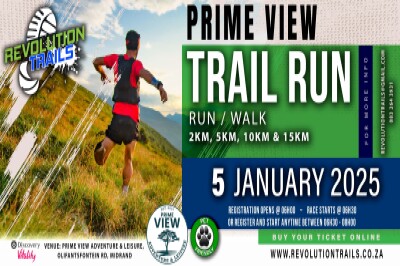 Prime View Trail Run/Walk - 5 January 2025