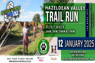 Hazeldean Valley Trail Run/Walk - 12 January 2025