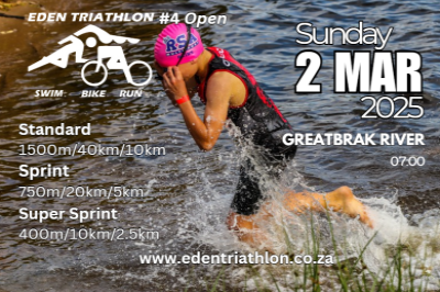 Eden Triathlon League 2024/25 Event #4 Open