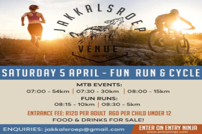 FUN RUN & MTB EVENT 5 APRIL 2025