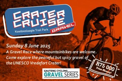 CRATER CRUISE 145km 92km 50km 15km