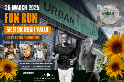 URBAN FIELDS Fun Run and Walk