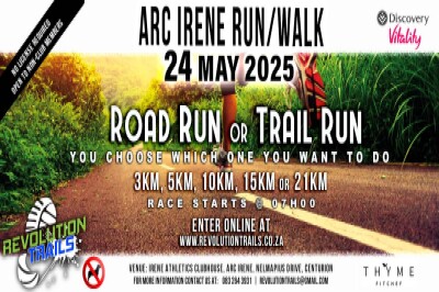 ARC Irene Run/Walk -  24 May 2025