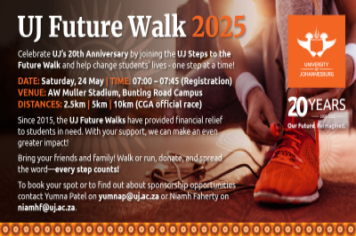 UJ Future Walk / Run (2.5km|5km|10km)