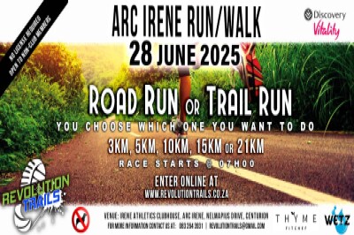 ARC Irene Run/Walk -  28 June 2025