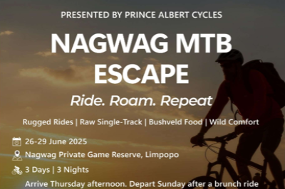 Nagwag MTB Escape (Hosted by Prince Albert Cycles) Nagwag MTB Escape (Hosted by Prince Albert Cycles)