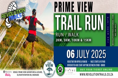 Prime View Trail Run/Walk - 6 July 2025 Prime View Trail Run/Walk - 6 July 2025