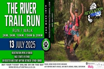 The River Trail Run/Walk - 13 July 2025 The River Trail Run/Walk - 13 July 2025