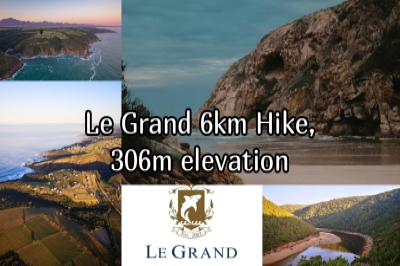 Le Grande 6km Hike, 306m elevation Le Grande 6km Hike, 306m elevation