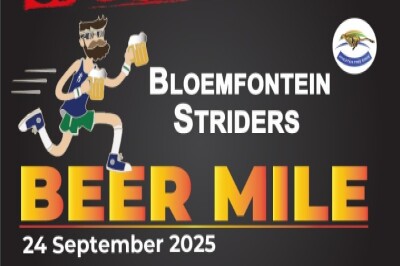 Bloemfontein Striders Beer mile