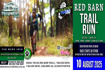 Red Barn Trial Run/Walk - 10 August 2025 Red Barn Trial Run/Walk - 10 August 2025
