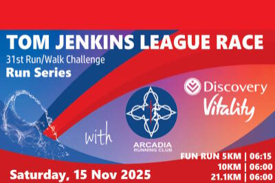 Tom Jenkins Challenge with Discovery Vitality 2025