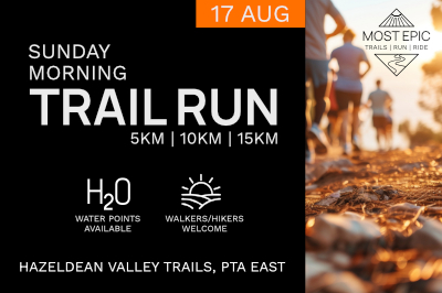 Sunday Morning Trail Run - Hazeldean Valley Trails