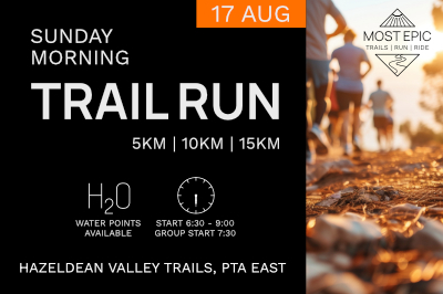 Sunday Morning Trail Run - Hazeldean Valley Trails