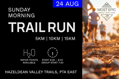 Sunday Morning Trail Run - Hazeldean Valley Trails Sunday Morning Trail Run - Hazeldean Valley Trails