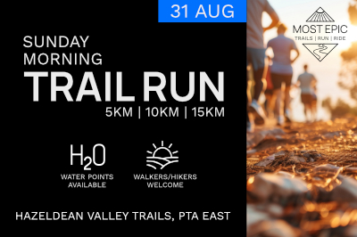 Sunday Morning Trail Run - Hazeldean Valley Trails