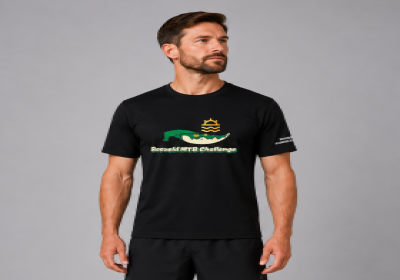 Bosveld Mtb Cotton T- Shirt Black code BVM26TSCO145SCN